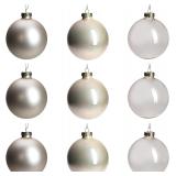 DN Deconation Glass Ornaments, Champagne