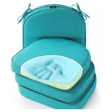 SUNROX Gel Memory Foam Chair Cushions, 3/4pk