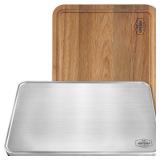 Stainless Steel Cutting Boards With Lip 15x10
