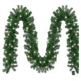 MorTime 17.7 FT LED Christmas Garland