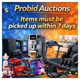 ITEMS MUST BE PICKED UP WITHIN 7 DAYS