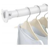 Adjustable Closet Rods, 17 84', White, 1.3'