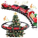 Christmas Train Set with Lights & Sound
