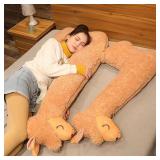Ryttir 29.5' Large Llama Plush Body Pillow