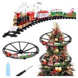 Christmas Train Set with Lights for Tree 3-8