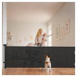 100' Retractable Baby Gate, 34' Tall