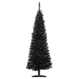 HOMCOM 5' Artificial Pencil Christmas Tree