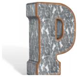CraftyCrocodile 7' Galvanized Letters