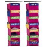Sagler Kids 7-Shelf Closet Organizer (2-pack)