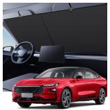 Automatic Retractable Car Sunshade 35x50