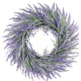Lavender Door Wreath 20Inch Front Door