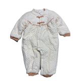 3T/4T Quilted Baby Onesie with Knot Buttons