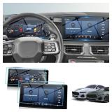 2024-2025 Mustang Screen Protector - 2 Pieces