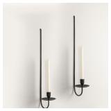 Iron wall candle sconce set, 24inch