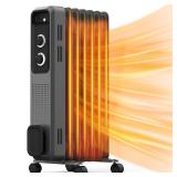 Joy Pebble Oil Filled Radiator Heater, 1200W