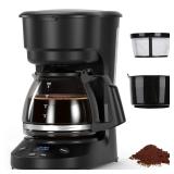 5-Cup Programmable Drip Coffee Maker
