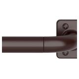 Brown Curtain Rods 48-78, Blackout Rods