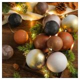 Poen 48 Pack Ball Ornaments - Matte Xmas Decor