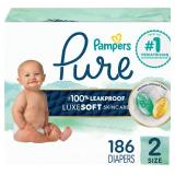Pampers Pure Protection Diapers Size 2