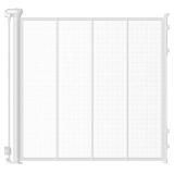 Reinforced Baby Gate, 33.5' x 55' White