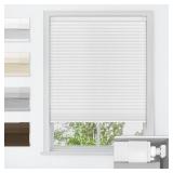 LazBlinds Cordless Cellular Shades, White