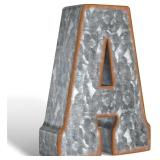 CraftyCrocodile 7' Galvanized Letters