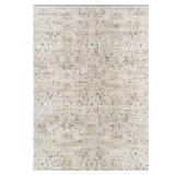 $424 Rivaldo Cream/Light Brown Oriental Rug