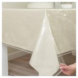 Benson Mills Plastic Tablecloth 70x108