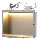 $170 Tile Ready Shower Niche with LED (14x26)