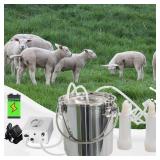 $144 Goat Milking Machine 7L, 2 Cups