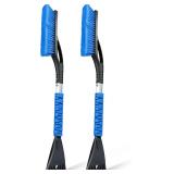 EcoNour 27' Snow Brush with Ice Scrapers