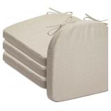 Cushions 4/6   17x16 with Ties (Cream)