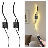 Battery Operated Wall Sconces w/ Remote Set