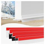Door Draft Stopper 10PCS X39In Self-Adhesive