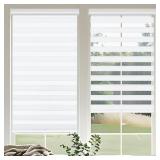 Cordless Zebra Blinds 48W x 72H Roller Shades