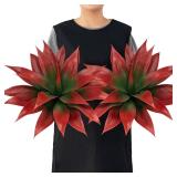 Artificial Agave Plants, UV Resistant Planters