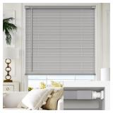 LazBlinds 1' Vinyl Mini Blinds, Cordless 36x48