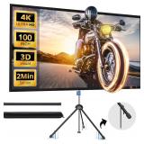 Paris RH NE 100' Outdoor Projection Screen
