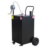 $250 40-Gal Fuel Caddy with Pump, Portable Tank