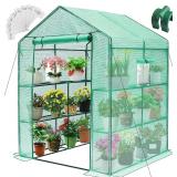 Greengro Greenhouse 57x57x76, 3-tier/8 shelves