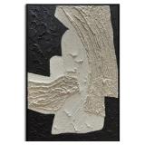 $140 zoinart Black Framed Artwork Wall 24x36'}