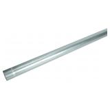 Silver Galvanized Exhaust Pipe 3' OD 4FT