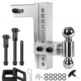 $186 YIZBAP Adjustable Trailer Hitch, 10' Drop