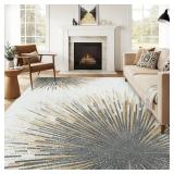 $200 Lahome 9x12 Modern Area Rug, Non-Slip