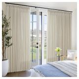 100' Wide Curtain Panels, Beige, 90' Long