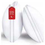 Queen Size Pillow Set of 2, Gusseted, Washable