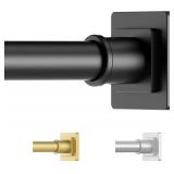 Adjustable Shower Rod 31-79' Black