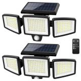 Tuffenough Solar LED Security Lights (2 Pack)
