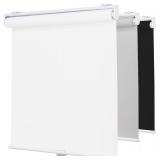 Deconovo Cordless Blackout Shades 28x72' White