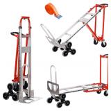 $215 3-in-1 Hand Truck Dolly, 1000 lbs Red